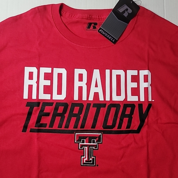 Russell Athletic Texas Tech Red Raiders Territory NCAA T-Shirt Men's 2XL NWT. - Picture 2 of 5